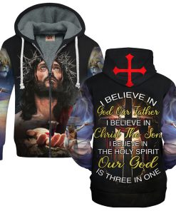 GOD HBLGO37 Premium Heavy Fleece Zip Hoodie GOD HBLGO37 Premium Heavy Fleece Zip Hoodie