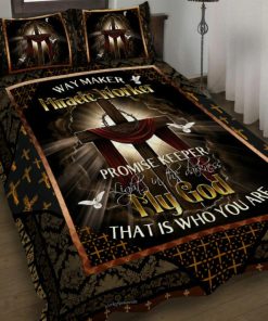 Beautiful Jesus Cross Quilt Bedding Set LSNGO07BD