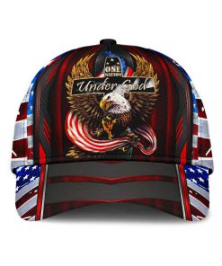 One Nation Under God-Jesus 3D Printed Classic Cap UXGO04CA