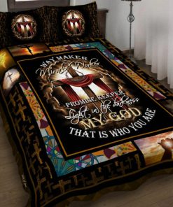 Jesus Christian. My God That Is Who You Are Quilt Bedding Set UXGO14BD