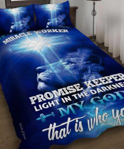 Way Maker Miracle Worker Jesus Christ Quilt Bedding Set UXGO10BD