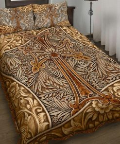 Jesus Cross Quilt Bedding Set Jesus Cross Quilt Bedding Set