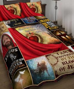 Don’t Be Afraid Just Have Faith Jesus Christ Quilt Bedding Set