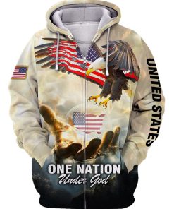 Premium Microfleece Zipper Hoodie – Christian Faith Apparel | GOD LSNGO12