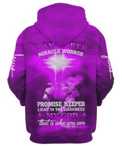 Christian Premium Microfleece Hoodie | Faith-Inspired Apparel MH-0511-G-02-1