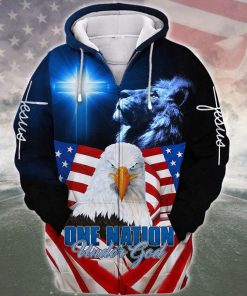 Premium Microfleece Zipper Hoodie – Christian Faith Apparel | GOD MH-0511-G-03