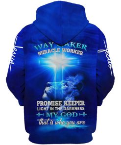 Christian Premium Microfleece Hoodie | Faith-Inspired Apparel MH-0511-G-02