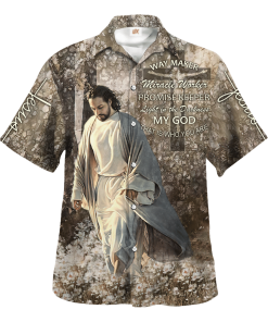 GOD HLT-2406-G-02 Premium Hawaiian Shirt GOD HLT-2406-G-02 Premium Hawaiian Shirt