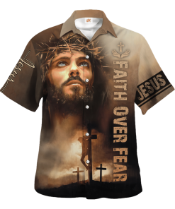 GOD HLT-2706-G-01 Premium Hawaiian Shirt GOD HLT-2706-G-01 Premium Hawaiian Shirt