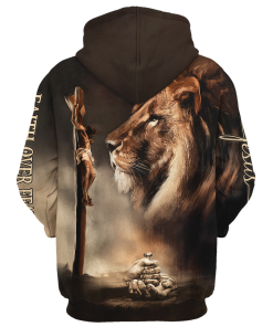 Christian Premium Microfleece Hoodie | Faith-Inspired Apparel HLT-2806-G-01