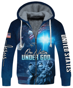 GOD HLT-0107-G-02 Premium Heavy Fleece Zip Hoodie GOD HLT-0107-G-02 Premium Heavy Fleece Zip Hoodie