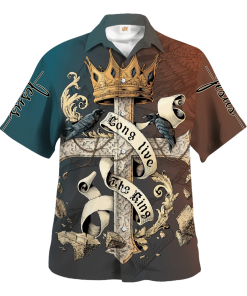 GOD HBL-G-05 Premium Hawaiian Shirt