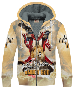 GOD NV-G-54 Premium Heavy Fleece Zip Hoodie GOD NV-G-54 Premium Heavy Fleece Zip Hoodie