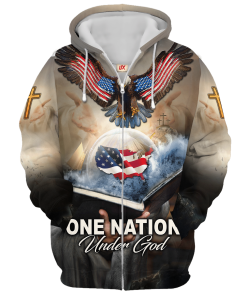 Premium Microfleece Zipper Hoodie – Christian Faith Apparel | GOD NV-G-61 Premium Microfleece Zipper Hoodie – Christian Faith Apparel | GOD NV-G-61