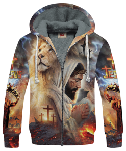 GOD NV-G-64 Premium Heavy Fleece Zip Hoodie GOD NV-G-64 Premium Heavy Fleece Zip Hoodie