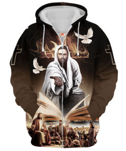 Premium Microfleece Zipper Hoodie – Christian Faith Apparel | GOD NV-G-66 Premium Microfleece Zipper Hoodie – Christian Faith Apparel | GOD NV-G-66