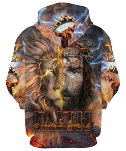 Christian Premium Microfleece Hoodie | Faith-Inspired Apparel NV-G-67