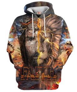Christian Premium Microfleece Hoodie | Faith-Inspired Apparel NV-G-67