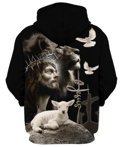 Christian Premium Microfleece Hoodie | Faith-Inspired Apparel NV-G-68