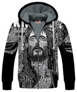 GOD NV-G-75 Premium Heavy Fleece Zip Hoodie GOD NV-G-75 Premium Heavy Fleece Zip Hoodie