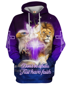 Christian Premium Microfleece Hoodie | Faith-Inspired Apparel HLT-2104-G-02