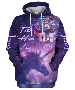 Christian Premium Microfleece Hoodie | Faith-Inspired Apparel HLT-2604-G-01