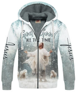 GOD HLT-1706-G-01 Premium Heavy Fleece Zip Hoodie GOD HLT-1706-G-01 Premium Heavy Fleece Zip Hoodie