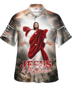 GOD HLT-1706-G-02 Premium Hawaiian Shirt GOD HLT-1706-G-02 Premium Hawaiian Shirt