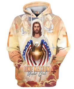 Christian Premium Microfleece Hoodie | Faith-Inspired Apparel NV--21