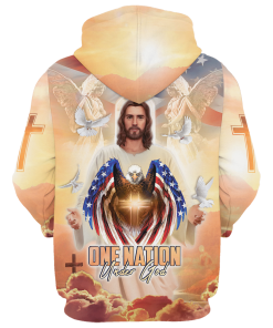 Christian Premium Microfleece Hoodie | Faith-Inspired Apparel NV--21