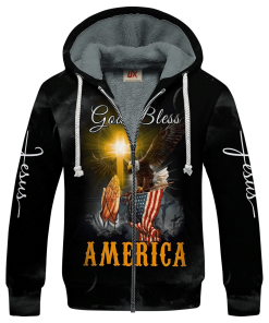 GOD NV-G-26 Premium Heavy Fleece Zip Hoodie GOD NV-G-26 Premium Heavy Fleece Zip Hoodie
