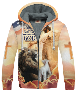 GOD NV-G-28 Premium Heavy Fleece Zip Hoodie GOD NV-G-28 Premium Heavy Fleece Zip Hoodie