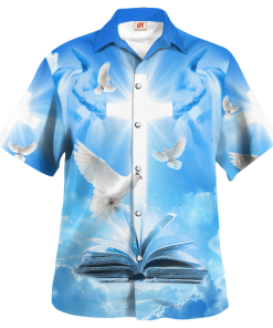 GOD NV-G-37 Premium Hawaiian Shirt GOD NV-G-37 Premium Hawaiian Shirt