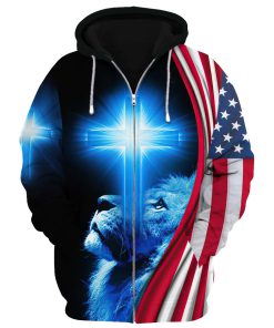 Premium Microfleece Zipper Hoodie – Christian Faith Apparel | GOD DBA-G-16