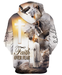 Premium Microfleece Zipper Hoodie – Christian Faith Apparel | GOD DBA-1003-G-04