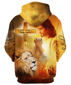 Premium Microfleece Zipper Hoodie – Christian Faith Apparel | GOD DBA-1003-G-02