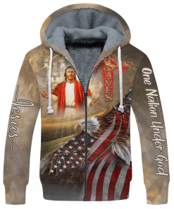 GOD HLT-0411-G-03 Premium Heavy Fleece Zip Hoodie GOD HLT-0411-G-03 Premium Heavy Fleece Zip Hoodie