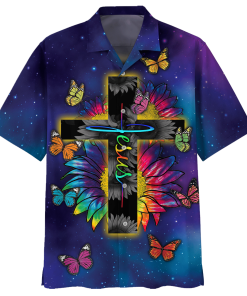 GOD HLT-0712-G-01 Premium Hawaiian Shirt GOD HLT-0712-G-01 Premium Hawaiian Shirt