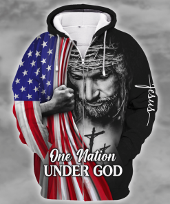 Premium Microfleece Zipper Hoodie – Christian Faith Apparel | GOD HLT-3012-G-02