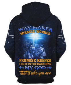 Christian Premium Microfleece Hoodie | Faith-Inspired Apparel HLT-3112-G-02