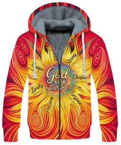 GOD HLT-0501-G-01 Premium Heavy Fleece Zip Hoodie GOD HLT-0501-G-01 Premium Heavy Fleece Zip Hoodie