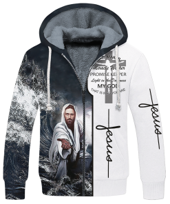 GOD HLT-1201-G-01 Premium Heavy Fleece Zip Hoodie GOD HLT-1201-G-01 Premium Heavy Fleece Zip Hoodie