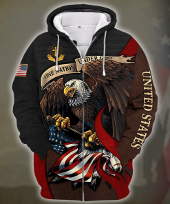 Premium Microfleece Zipper Hoodie – Christian Faith Apparel | GOD HLT-1001-G-01