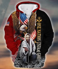 Premium Microfleece Zipper Hoodie – Christian Faith Apparel | GOD HLT-1101-G-01
