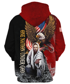Premium Microfleece Zipper Hoodie – Christian Faith Apparel | GOD HLT-1101-G-01