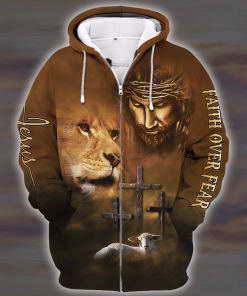 Premium Microfleece Zipper Hoodie – Christian Faith Apparel | GOD HLT-1901-G-01