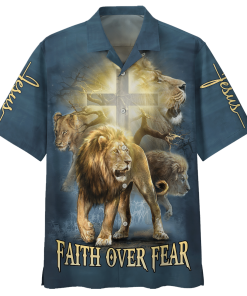 GOD HLT-1401-G-02 Premium Hawaiian Shirt GOD HLT-1401-G-02 Premium Hawaiian Shirt