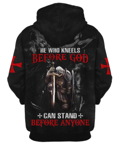 Christian Premium Microfleece Hoodie | Faith-Inspired Apparel HLT-2501-G-01