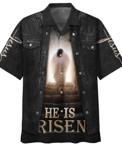 GOD HLT-1602-G-01 Premium Hawaiian Shirt GOD HLT-1602-G-01 Premium Hawaiian Shirt