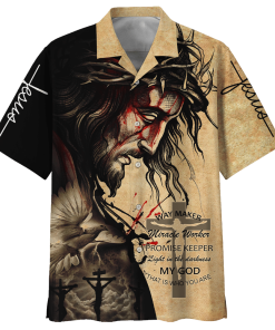 GOD NTD-1611-G-02 Premium Hawaiian Shirt GOD NTD-1611-G-02 Premium Hawaiian Shirt